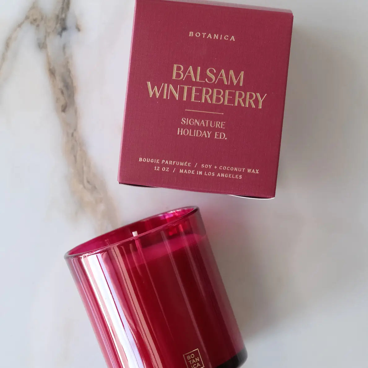 Botanica Balsam Winterberry Holiday Candle