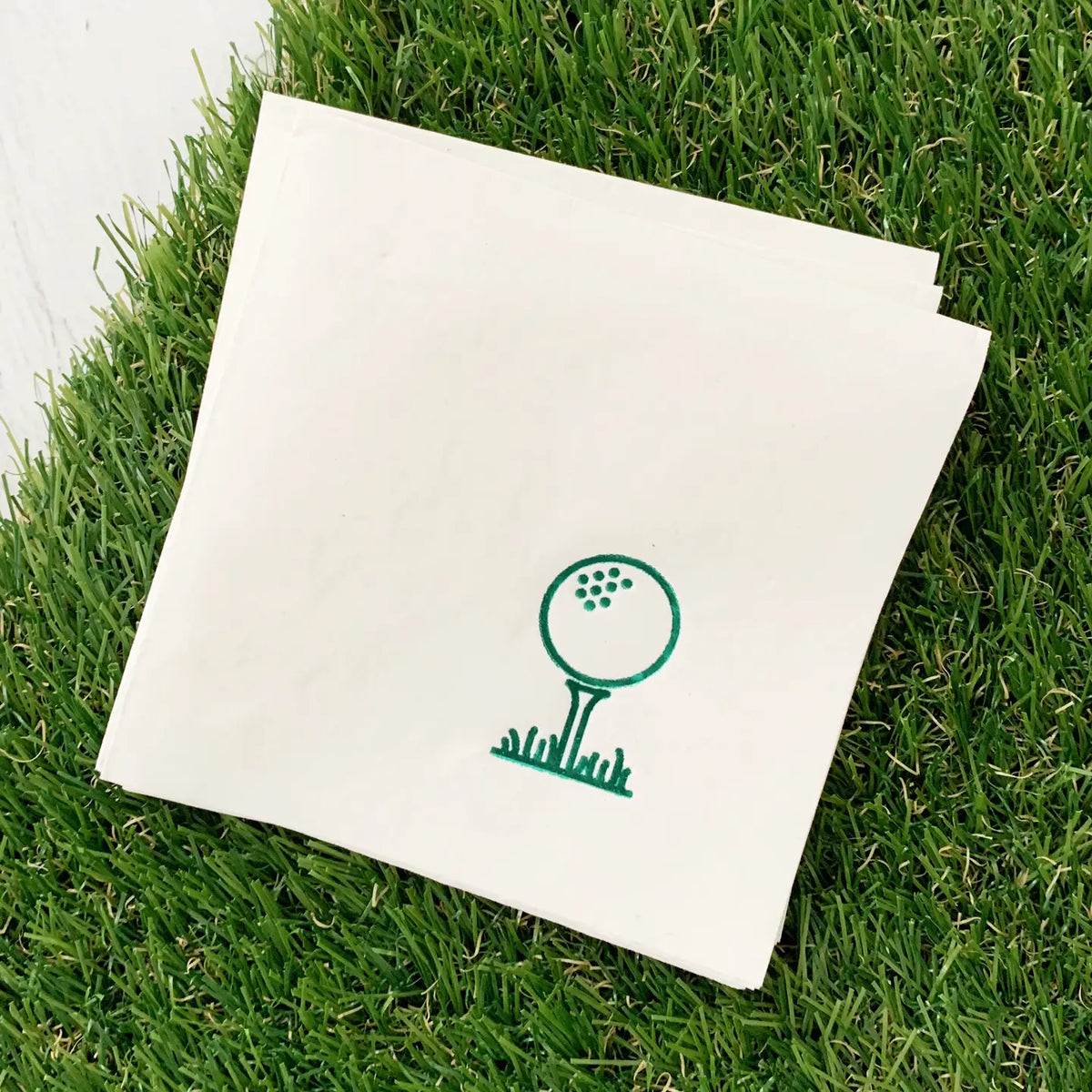 Golf Tee Cocktail Napkins