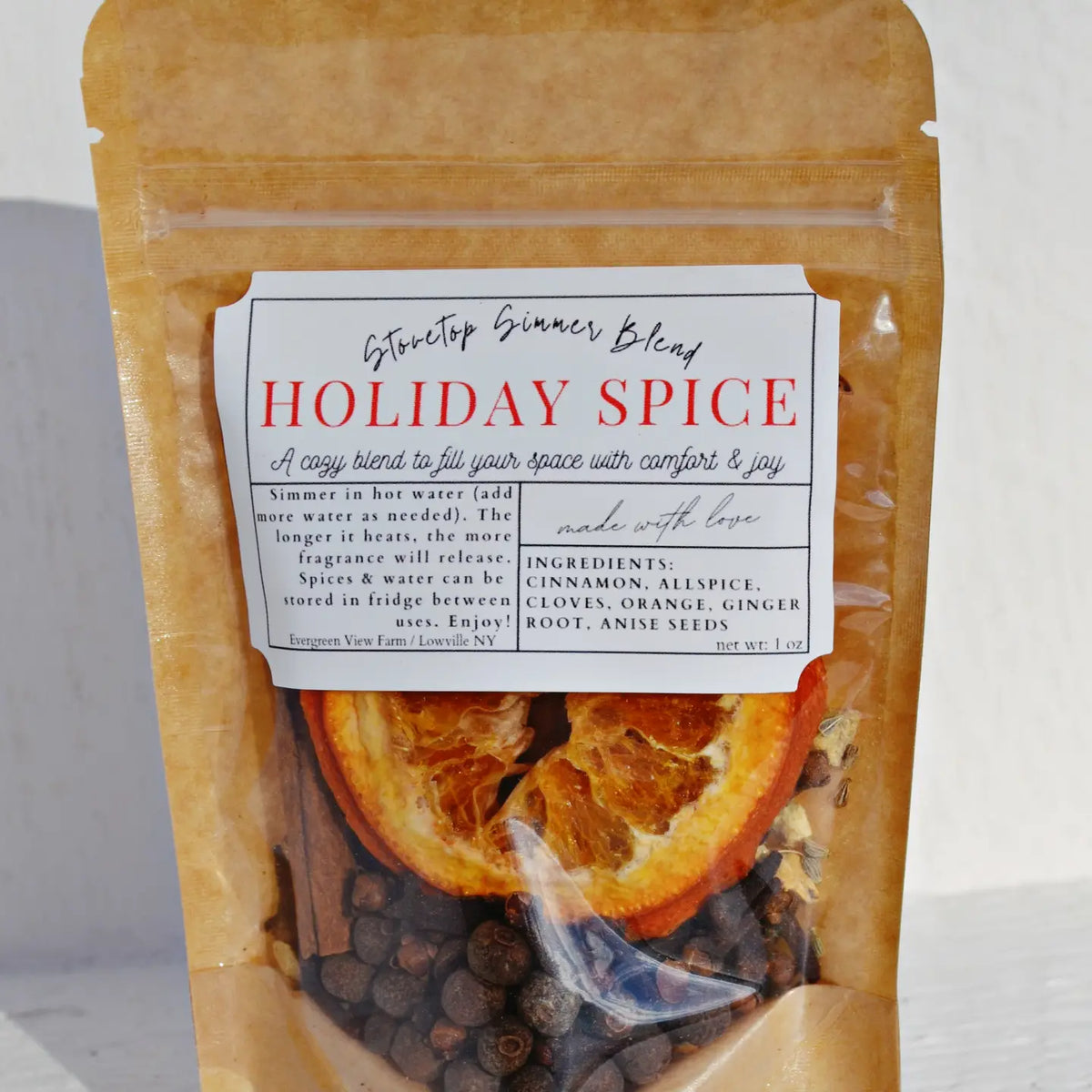 Potpourri Holiday Spice Christmas Blend