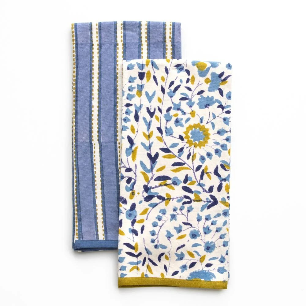 Pomegranate Tea Towels - Set of Two
