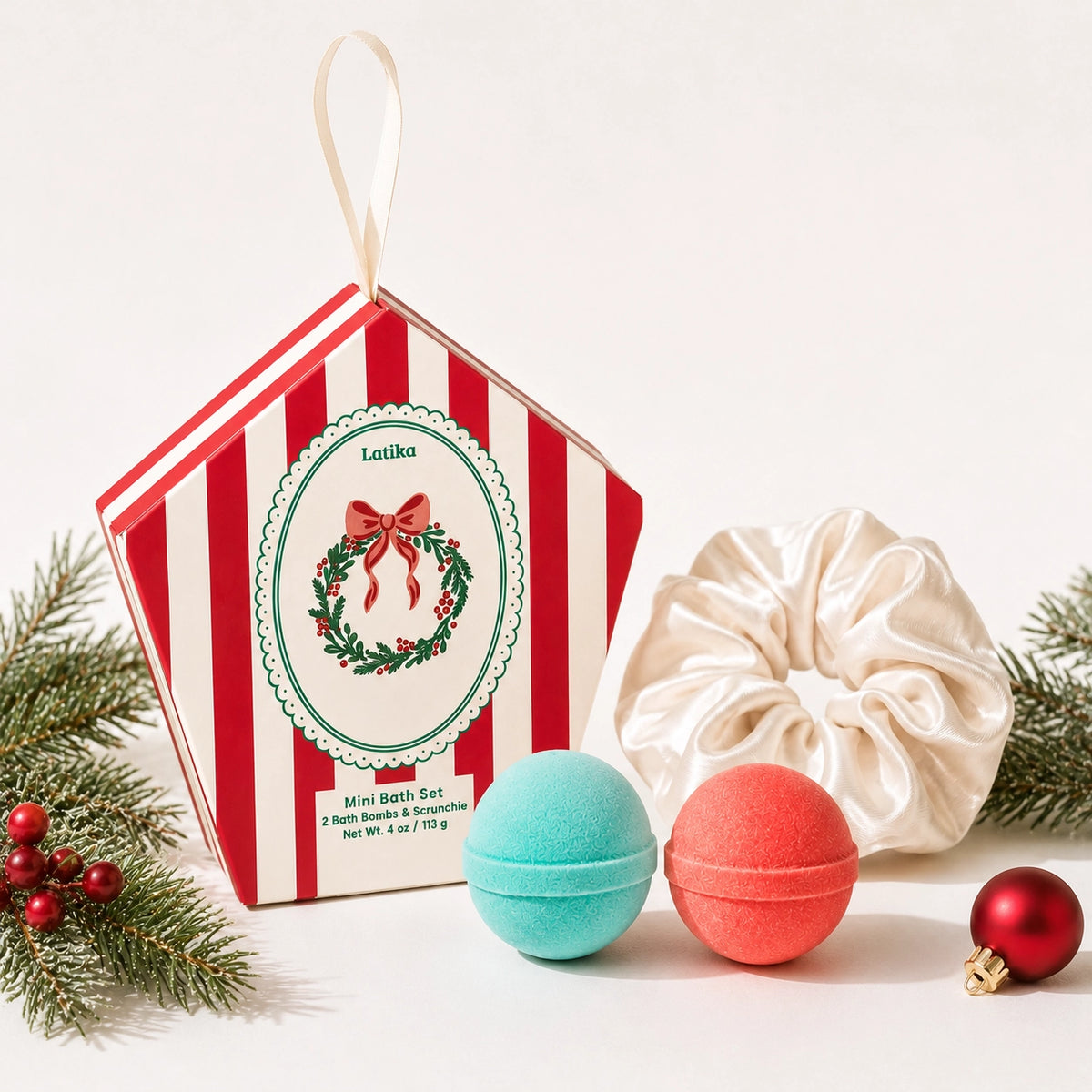 Wreath Mini Holiday Gift Set