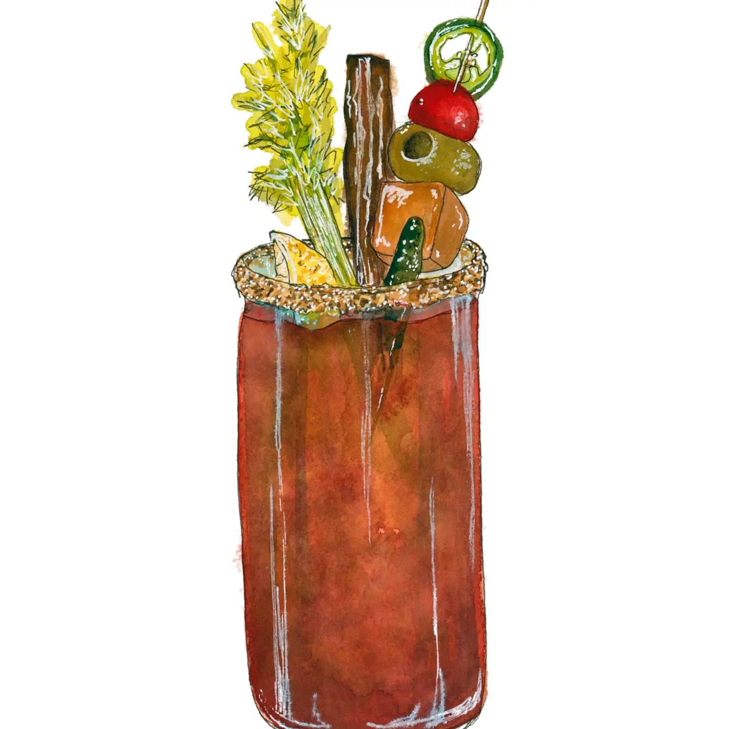 Cocktail Art Print