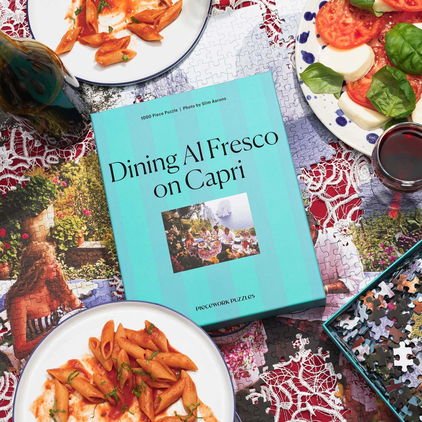 Piecework Dining Al Fresco on Capri