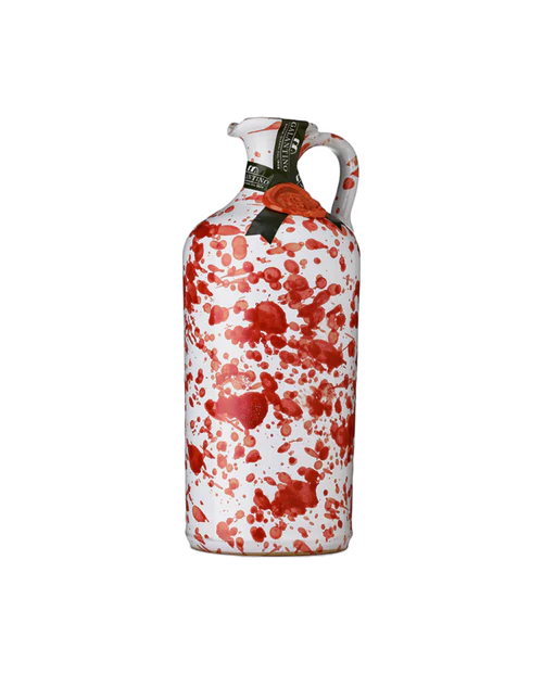 Olive Oil in Hand-Painted Splatter Ceramic