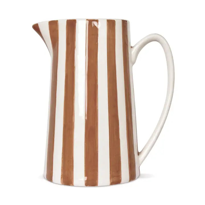 Striped Pitcher