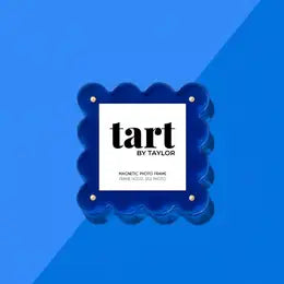 Tart By Taylor Mini Acrylic Scalloped Frame