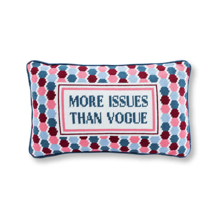 Furbish Needlepoint Pillows