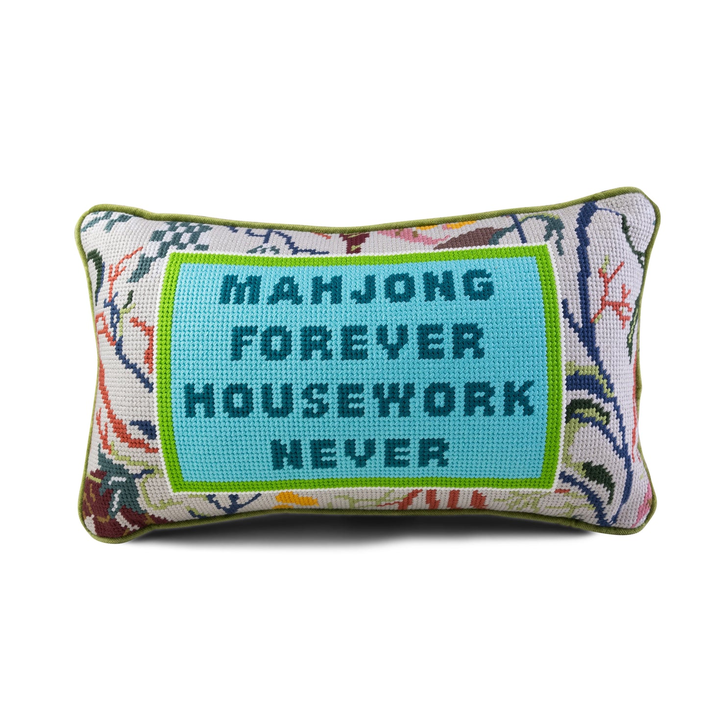 Furbish Needlepoint Pillows