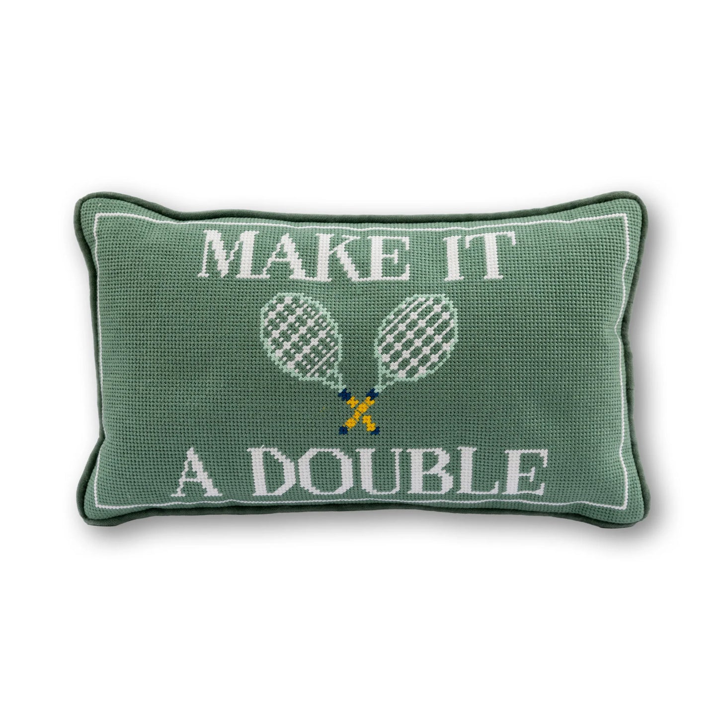Furbish Needlepoint Pillows