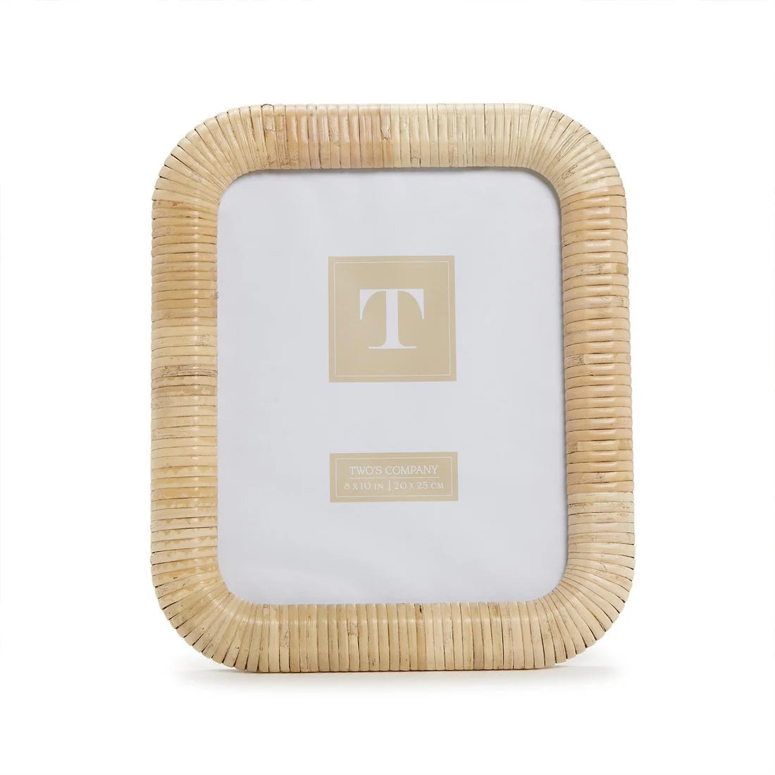 Twos Company Woven Rattan Frame