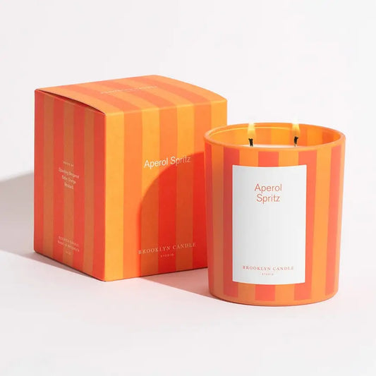 Aperol Spritz Candle