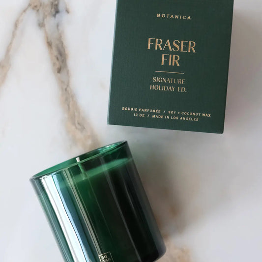 Botanica Fraser Fir Holiday Candle