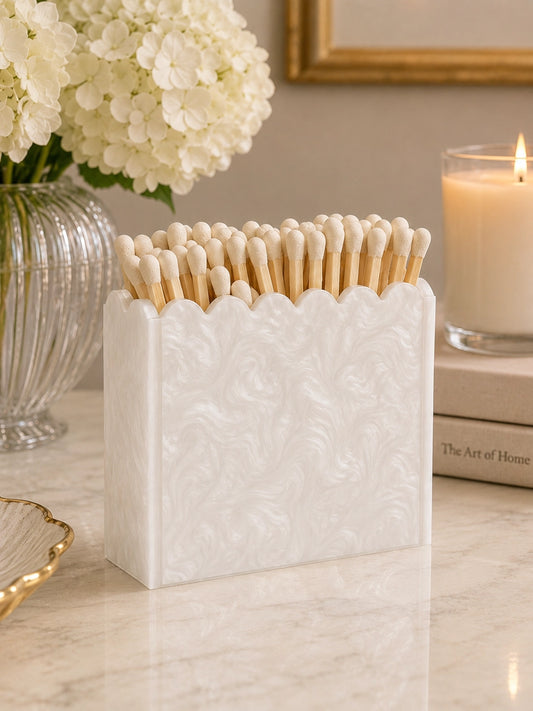 Scalloped Match holder