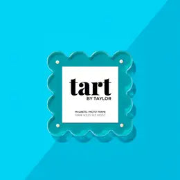 Tart By Taylor Mini Acrylic Scalloped Frame