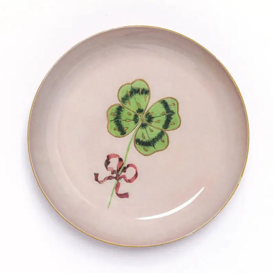 Clover Enamel Tray