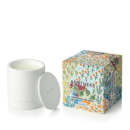 Apotheke Lemongrass & Neroli 2-Wick Candle
