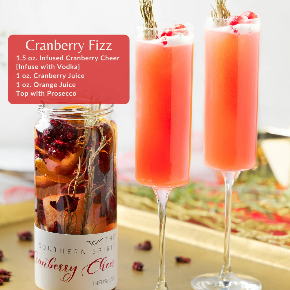 The Southern Spirit Cranberry Cheer Cocktail Infusions