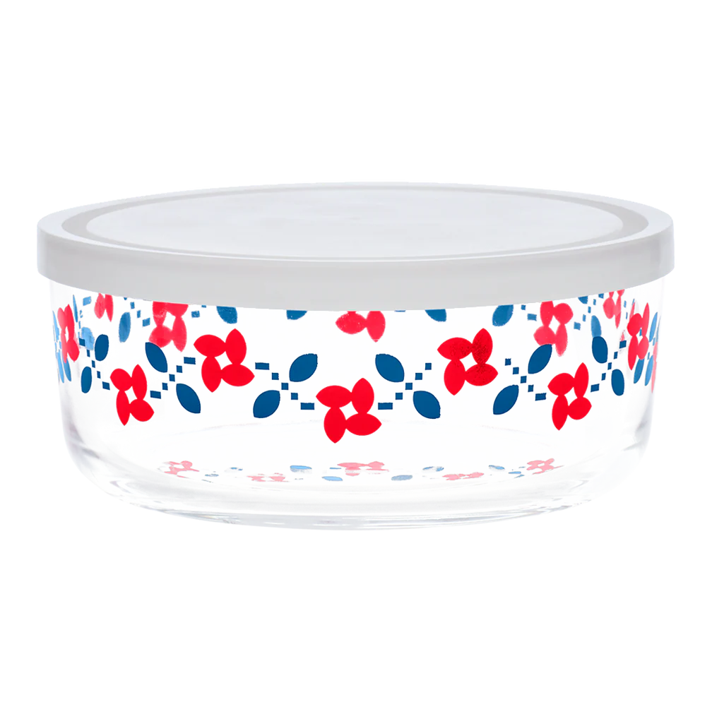 Vintage Floral Patsy Storage Bowl