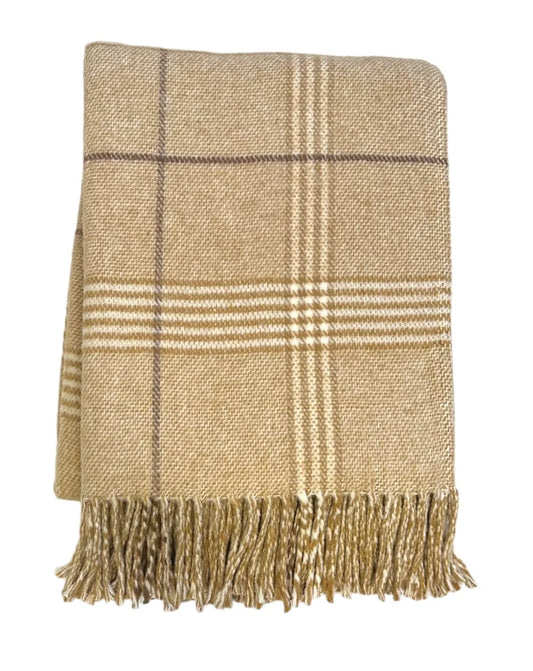 A Soft Idea Stone Windowpane Throw