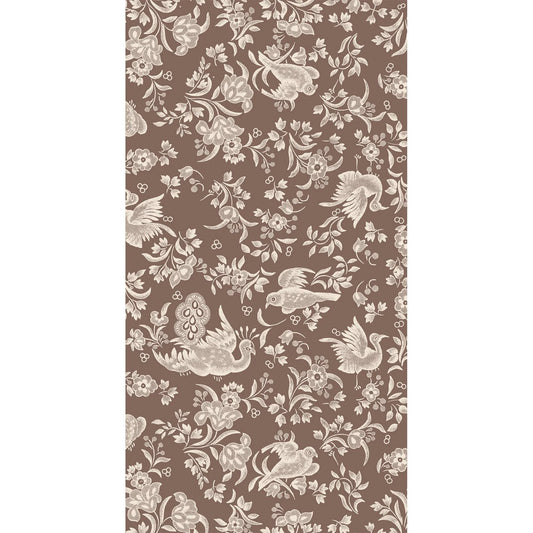 Hester and Cook Brown Regal Peacock Guest Napkins