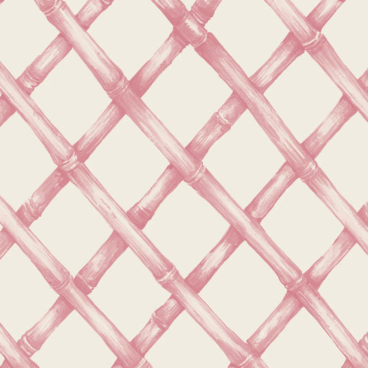 Hester & Cook Pink Lattice Napkin