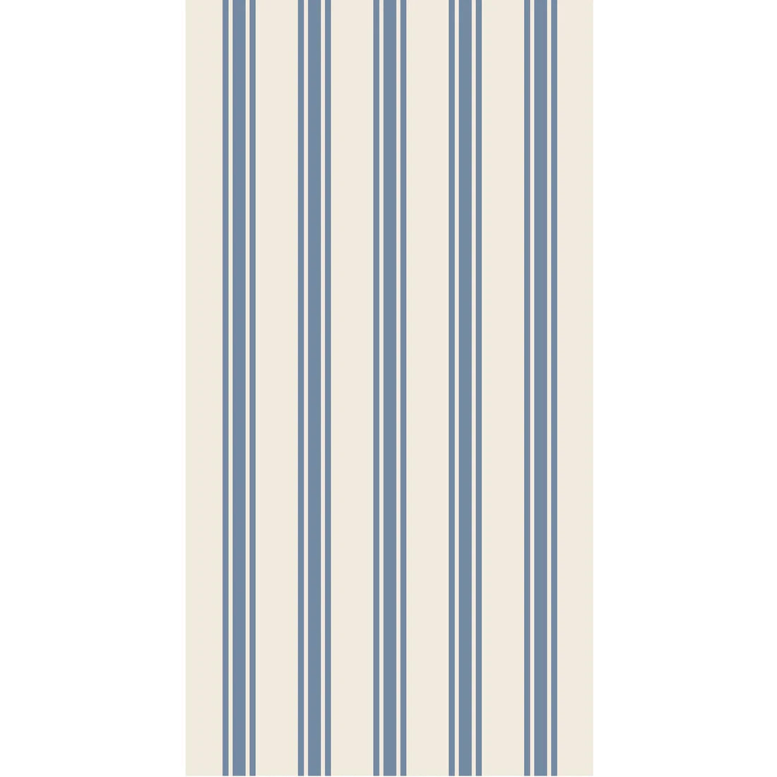 Hester & Cook Cornflower Blue Linen Stripe Napkin