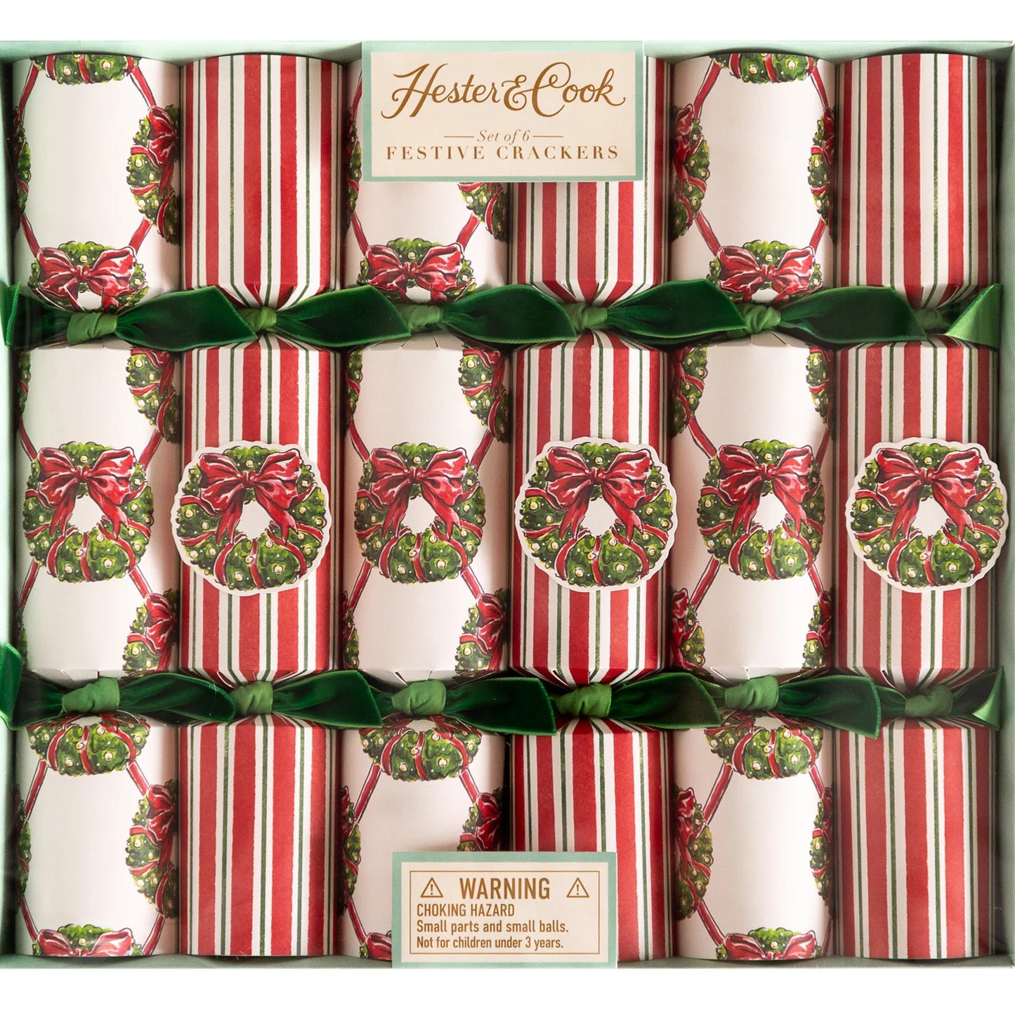 Holiday Wreath Crackers