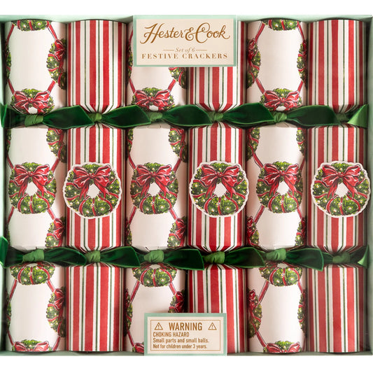 Holiday Wreath Crackers