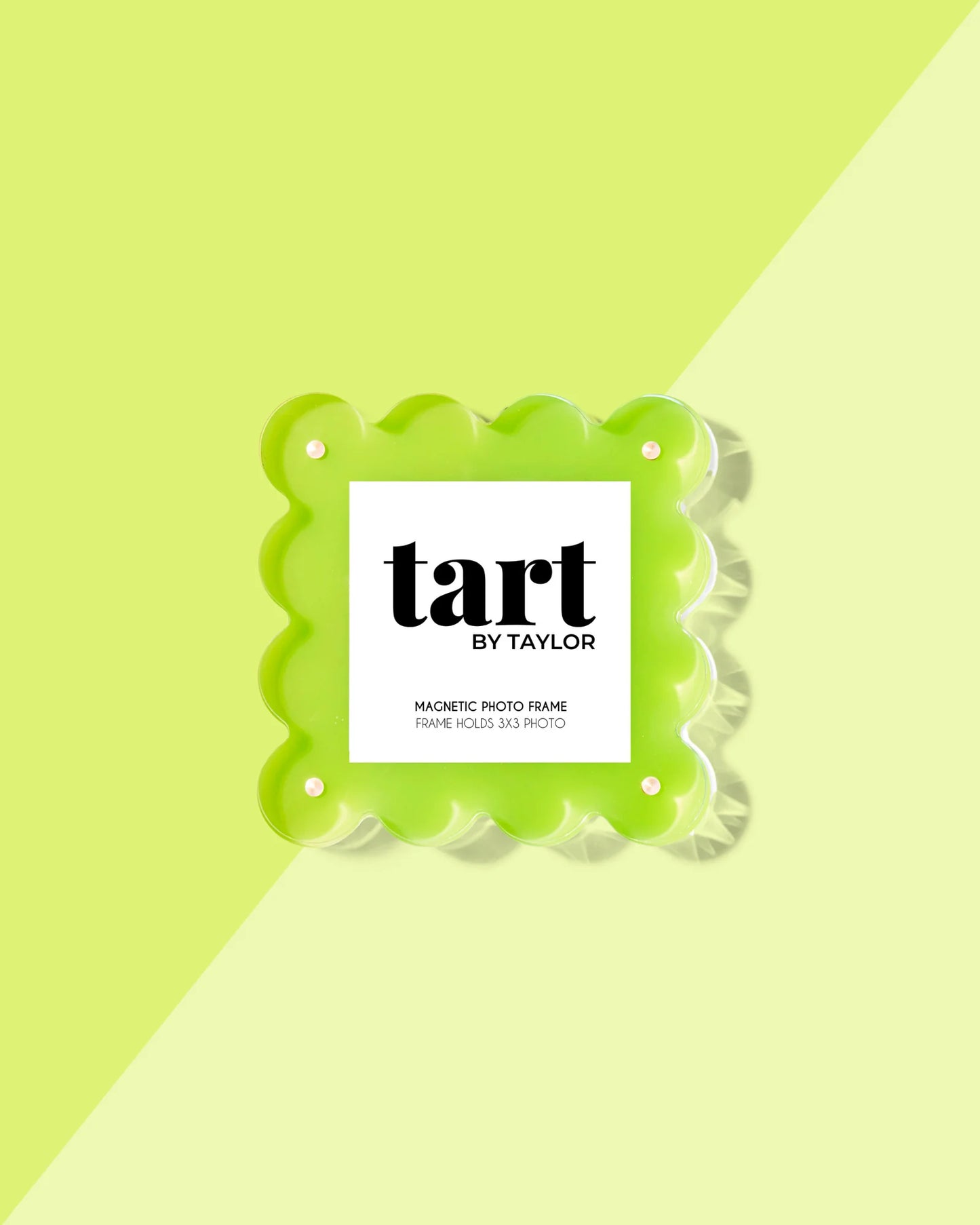 Tart By Taylor Mini Acrylic Scalloped Frame