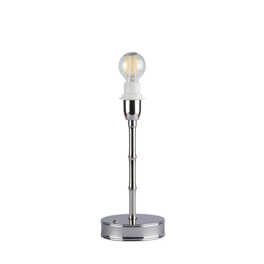 Addison Ross Bamboo Lamp Base Silver