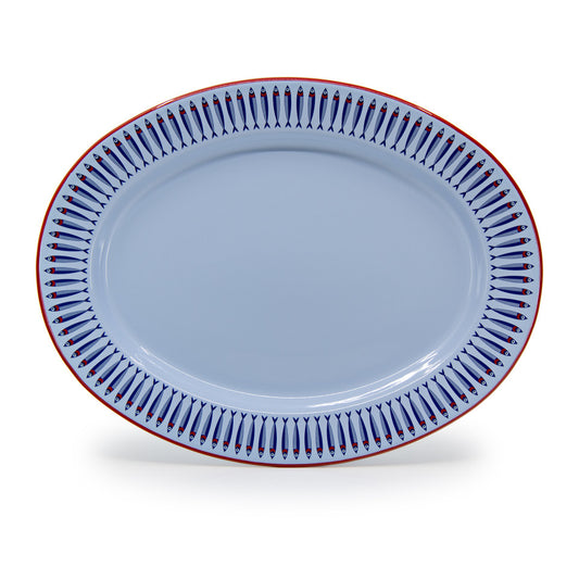 Crow Canyon Anchovies Oval Tray