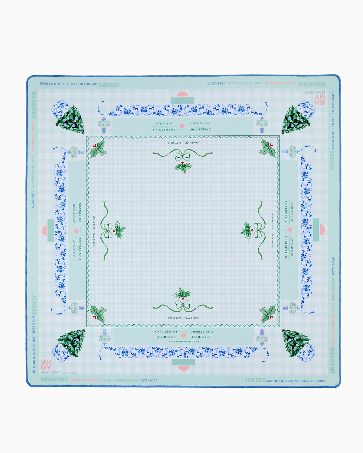 Oh My Mahjong Christmas Mats