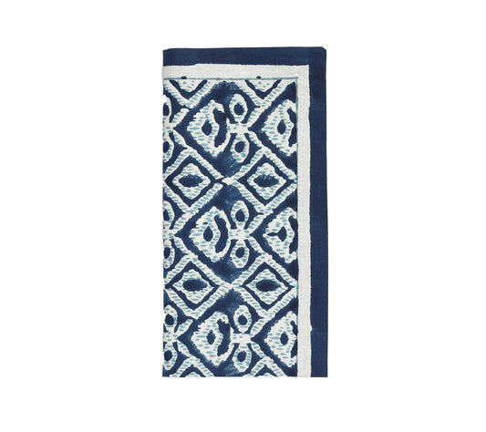Kim Seybert Alfresco Napkin in Navy & Blue