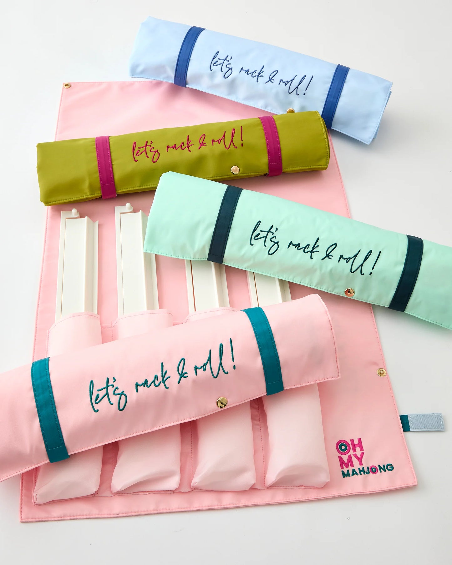 Oh My Mahjong Rack & Roll Bag