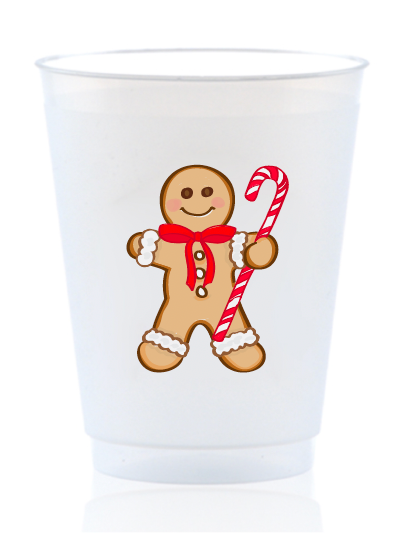Gingerbread Man Shatterproof Cup