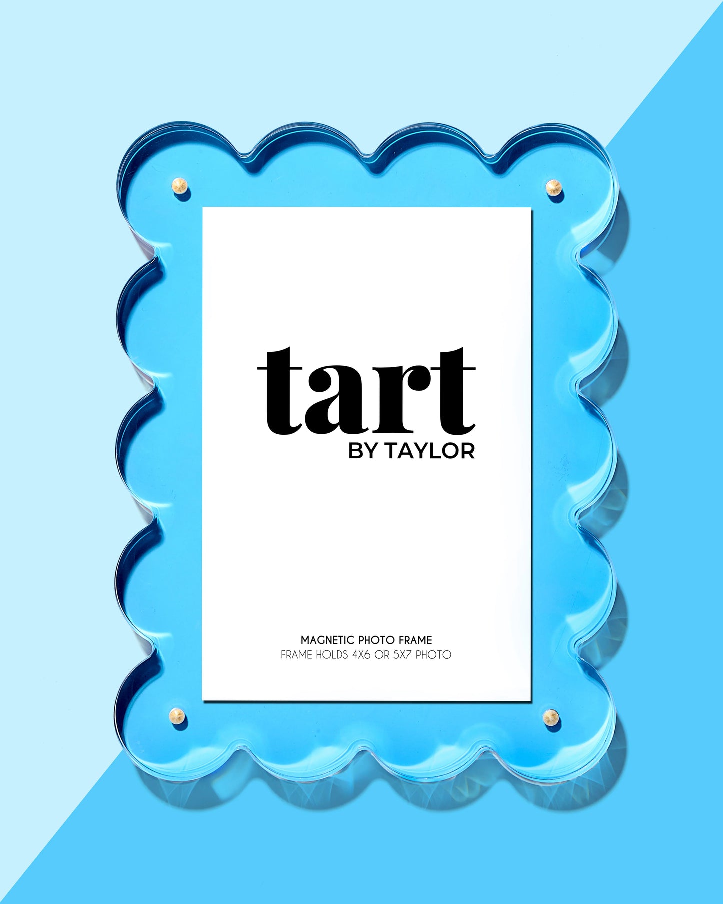 Tart BY Taylor Acrylic Scalloped Frame 5x7