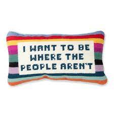 Furbish Needlepoint Pillows