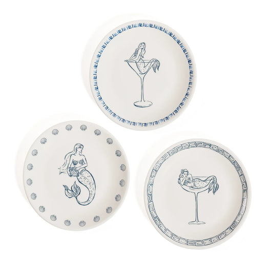 Salty Mermaid Appetizer plates