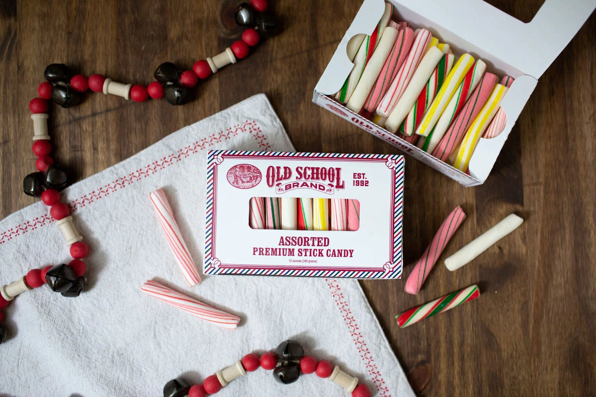 Old School Brand Assorted Stick Candy