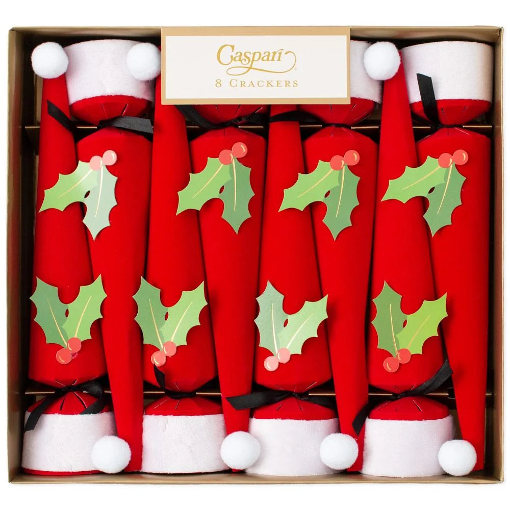 Christmas Cone Crackers Santa Hat