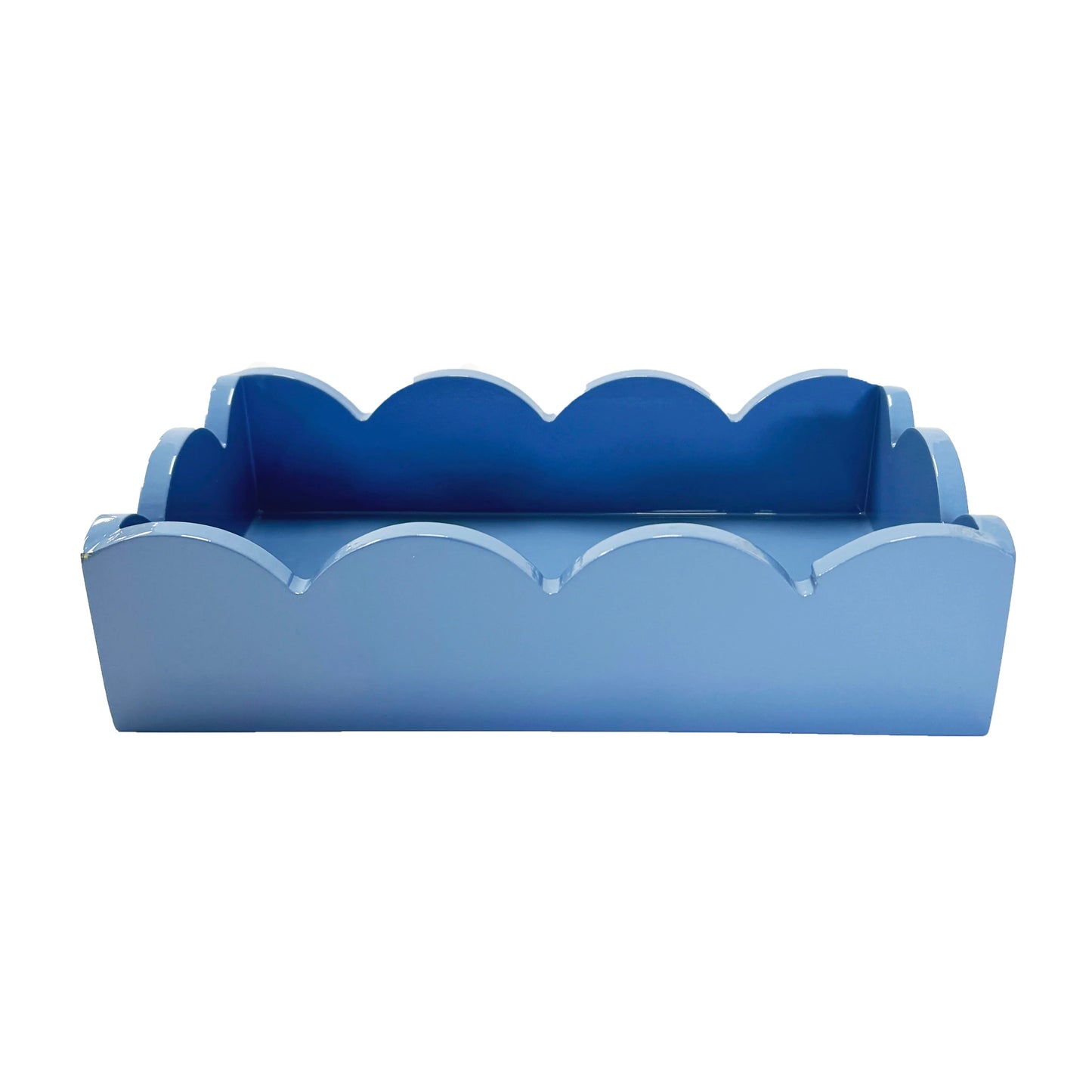 WH Lacquer Scallop Edge Napkin Holder