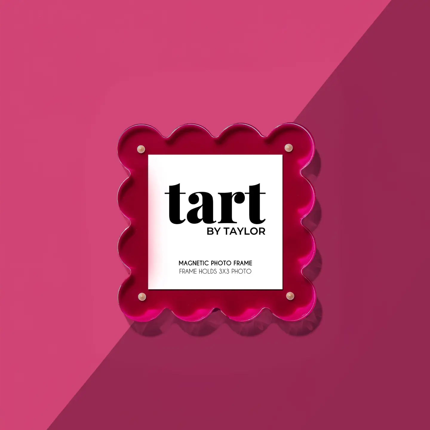 Tart By Taylor Mini Acrylic Scalloped Frame
