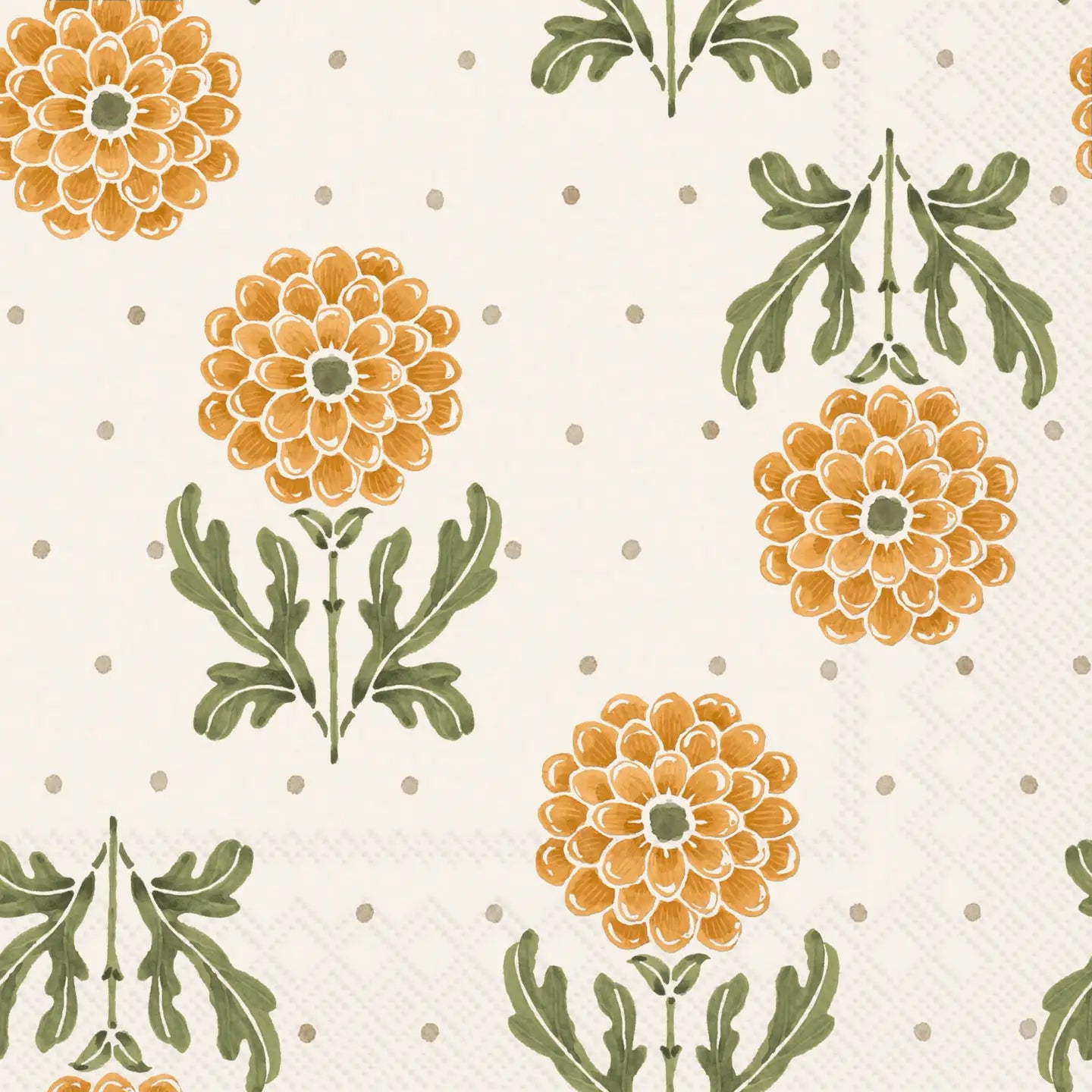 Simple Flower Napkins