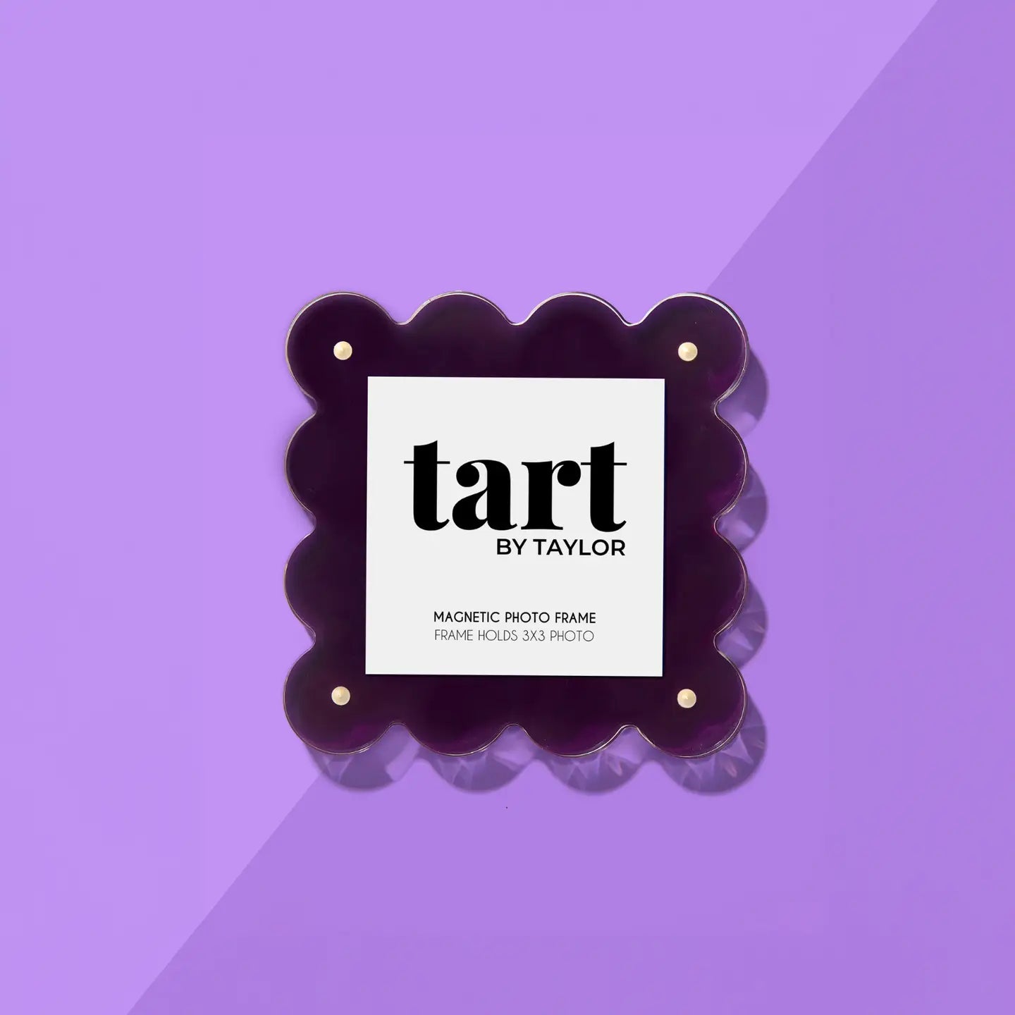 Tart By Taylor Mini Acrylic Scalloped Frame