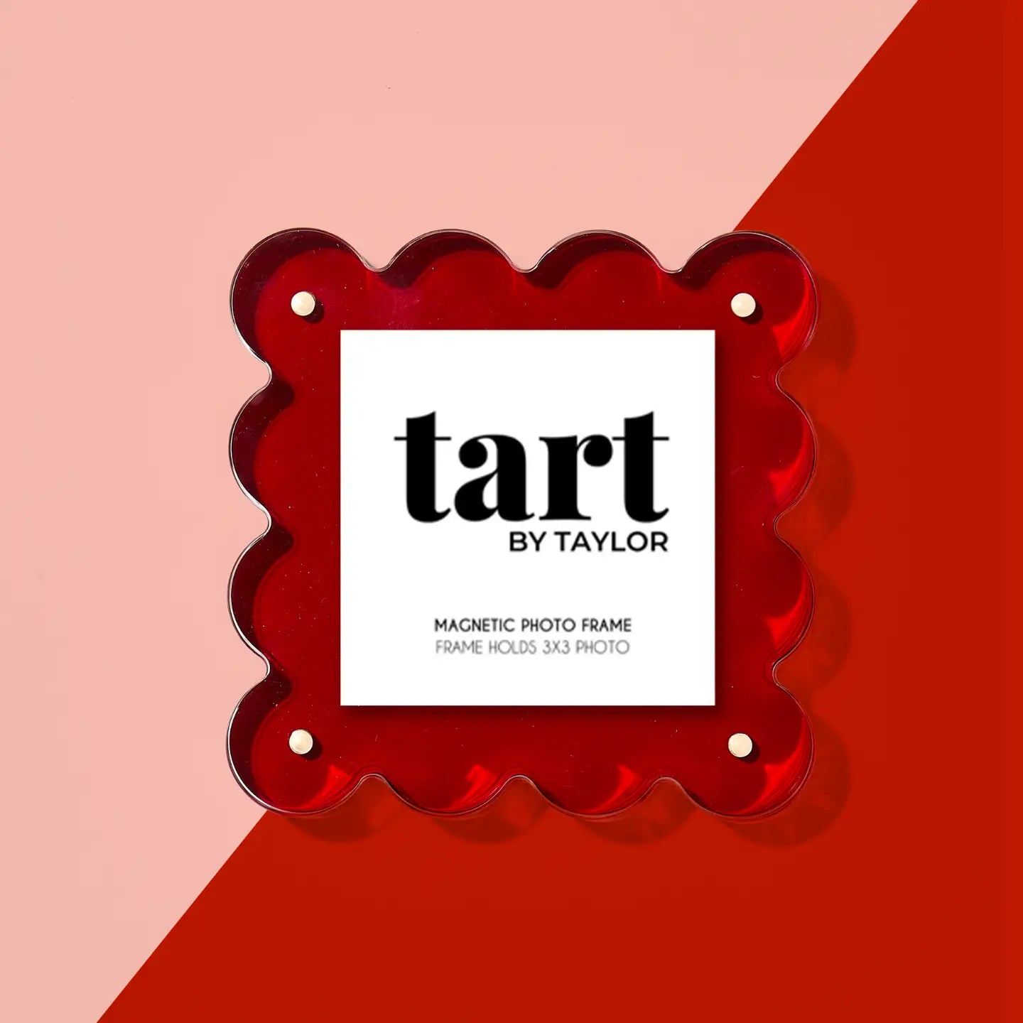 Tart By Taylor Mini Acrylic Scalloped Frame