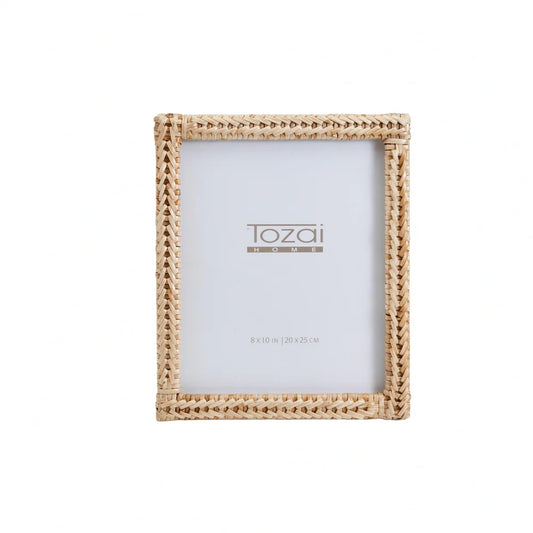 Woven Rattan Photo Frame 5x7