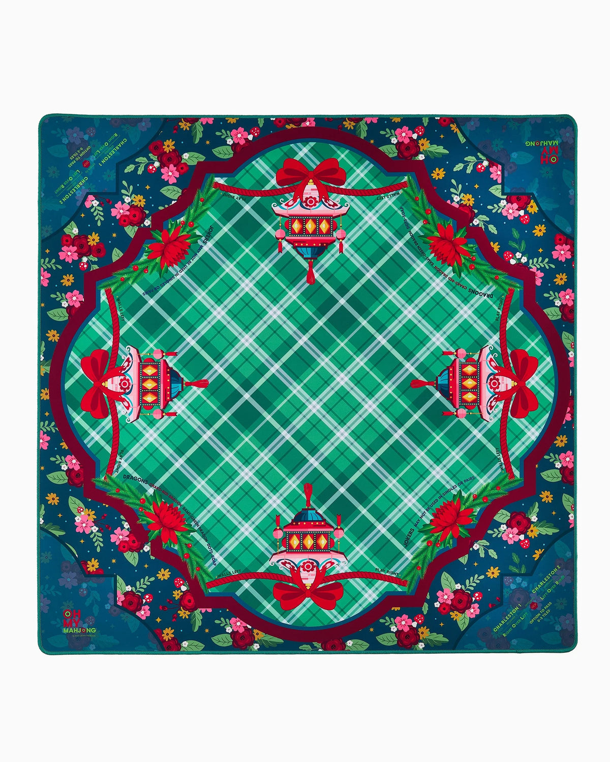 Oh My Mahjong Christmas Mats