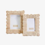 Twos Company Wicker Weave Picture Frame