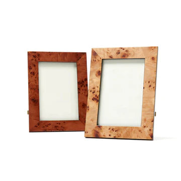 Burl Wood Picture Frame