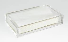 Acrylic Guest Napkin Tray